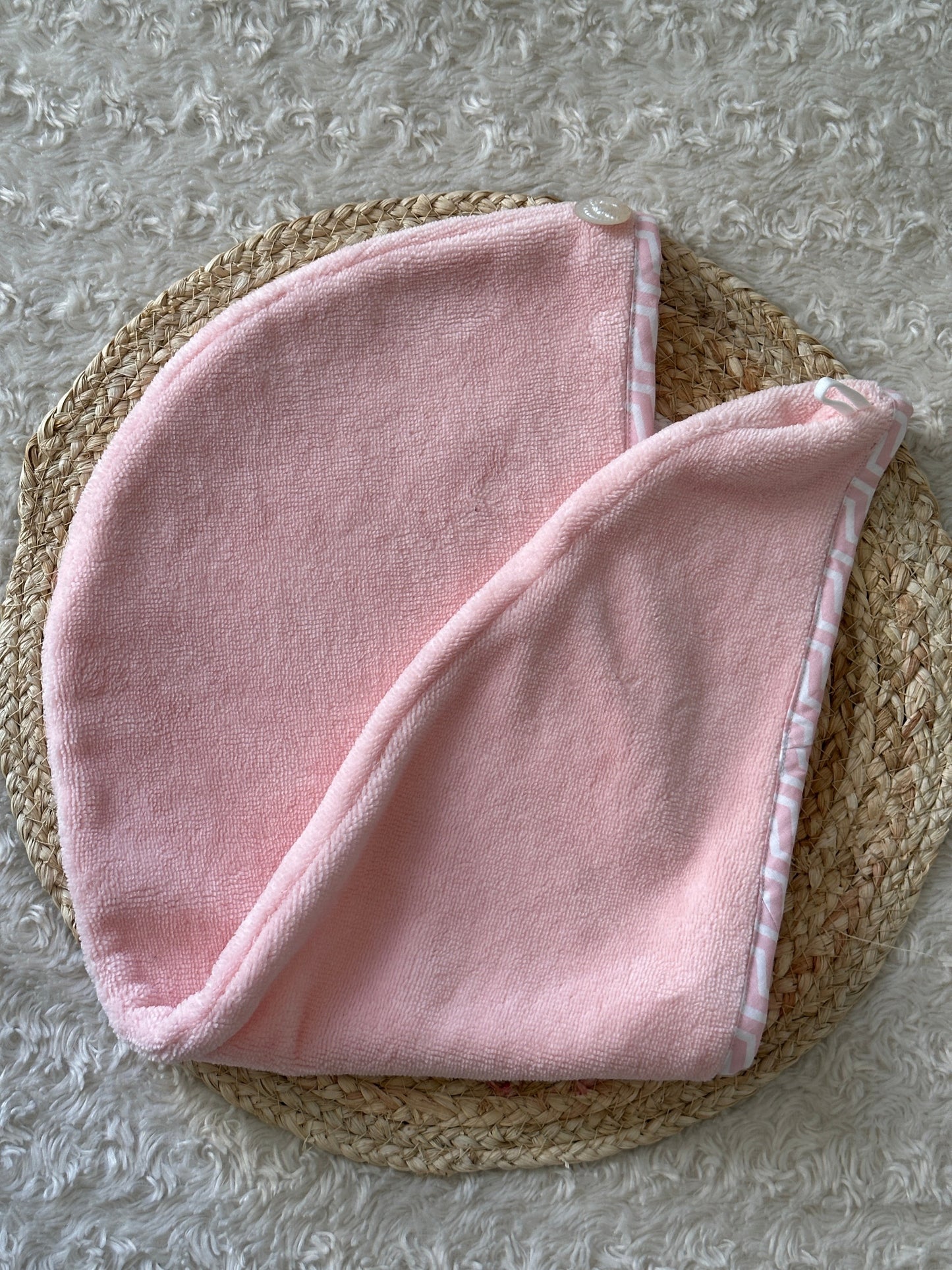 Serviette de bain microfibre cheveux