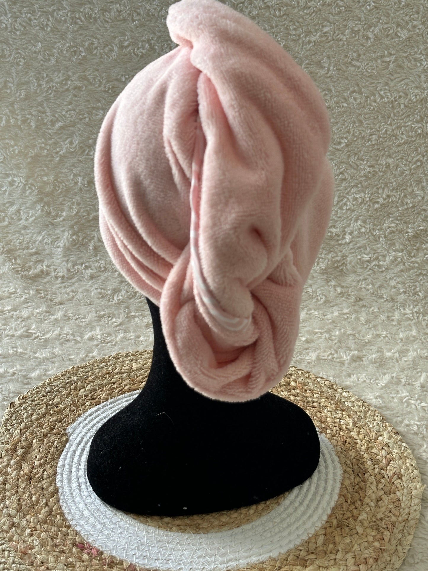 Serviette de bain microfibre cheveux