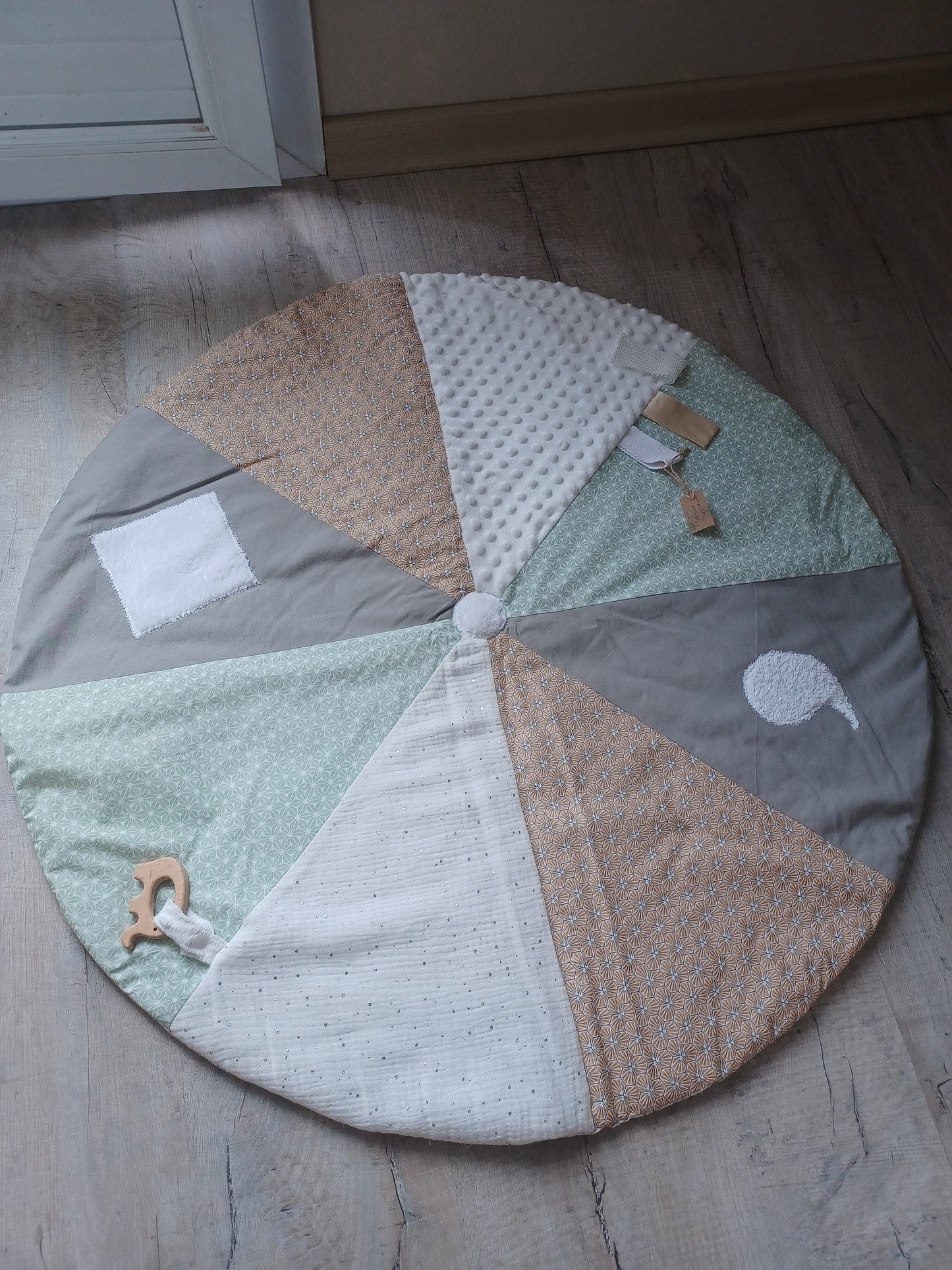 Tapis d'éveil rond