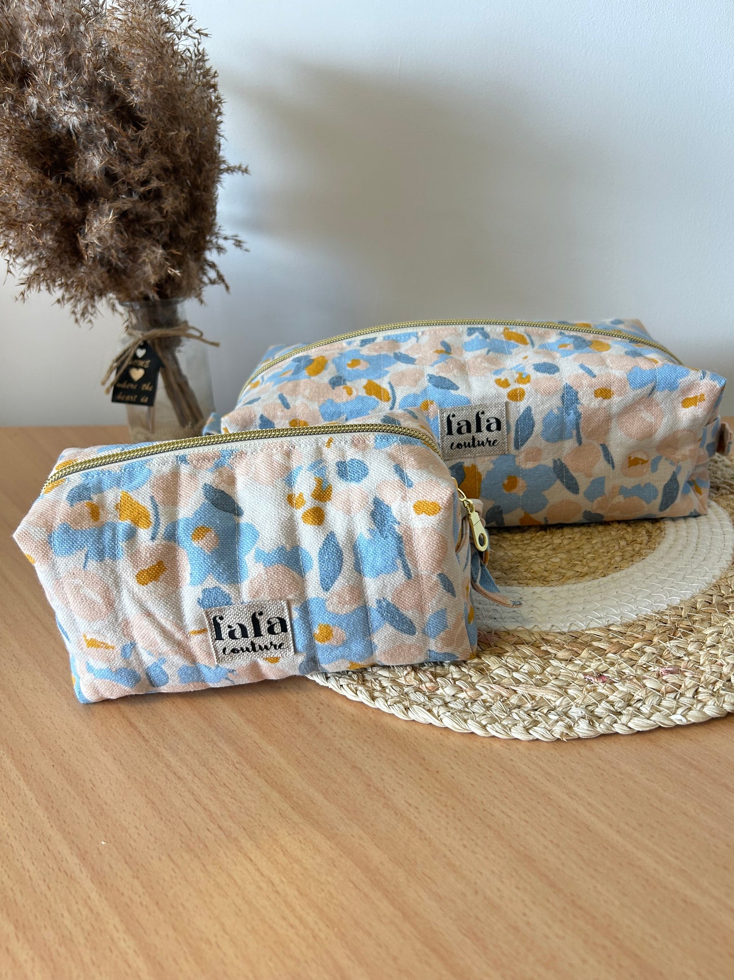 Grande trousse matelassée