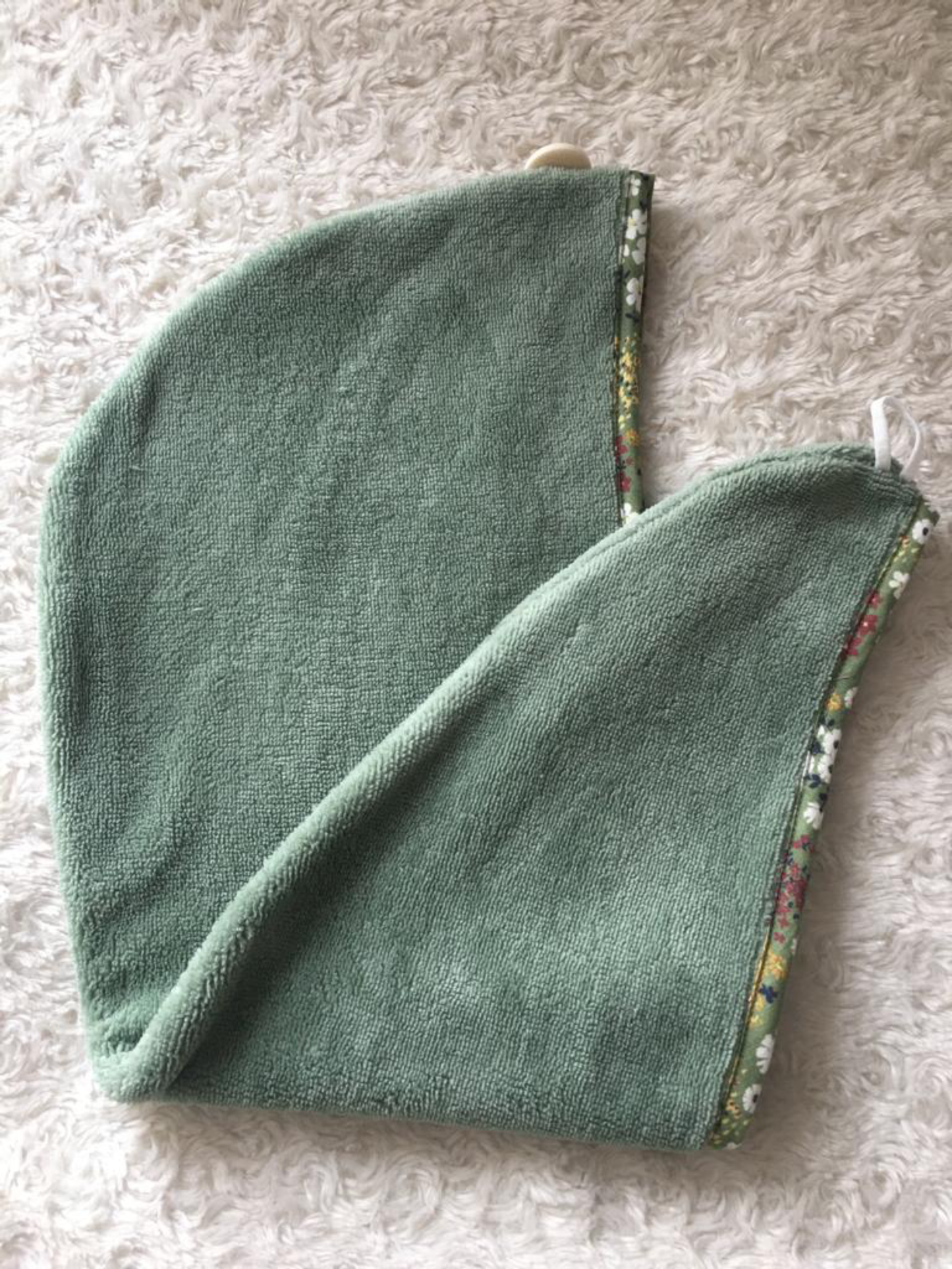 Serviette de bain microfibre cheveux