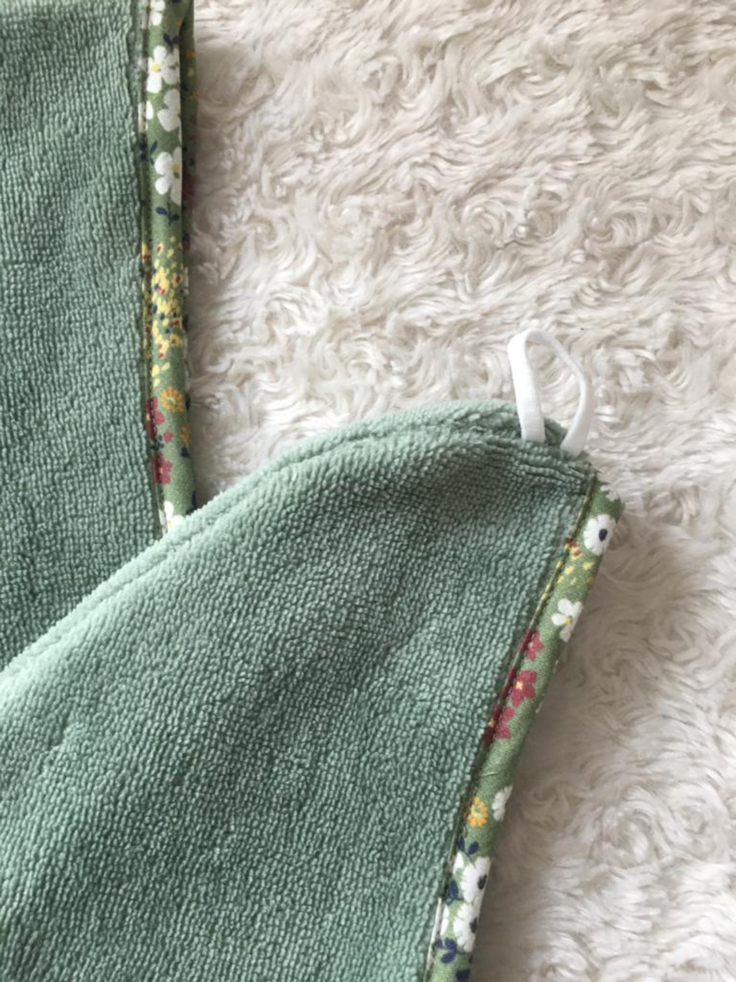 Serviette de bain microfibre cheveux