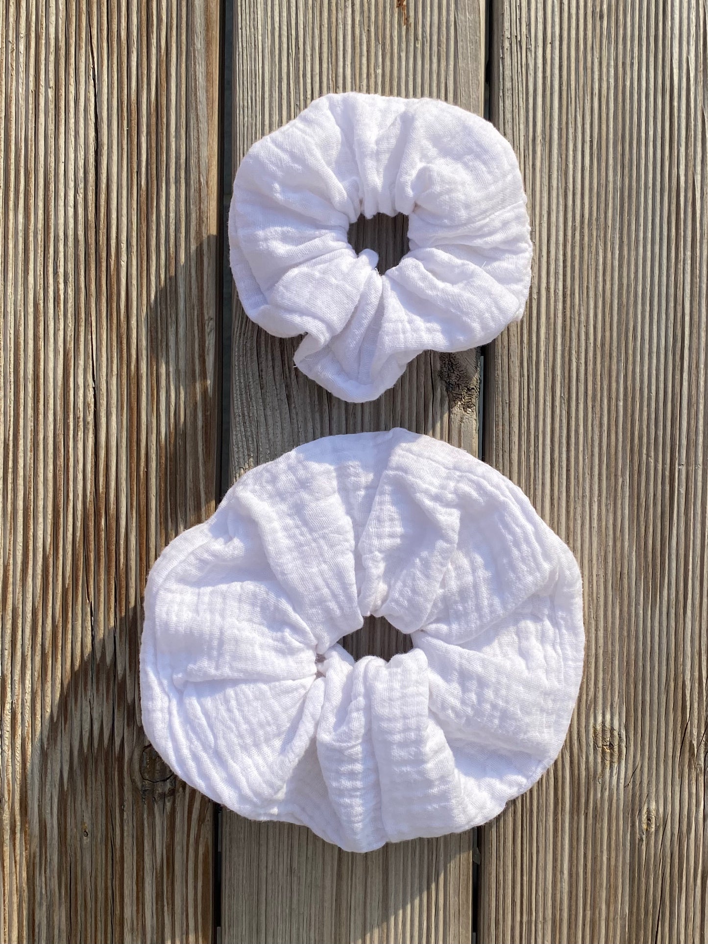 Chouchou double gaze de coton