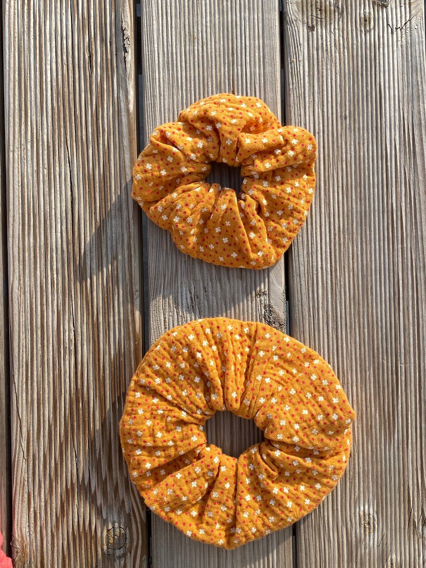 Chouchou double gaze de coton